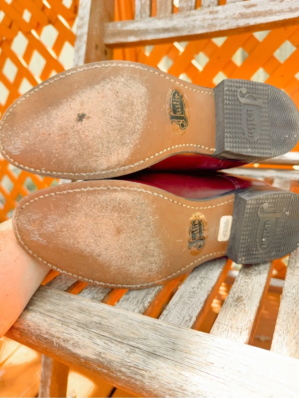 Justin Boots vintage justin